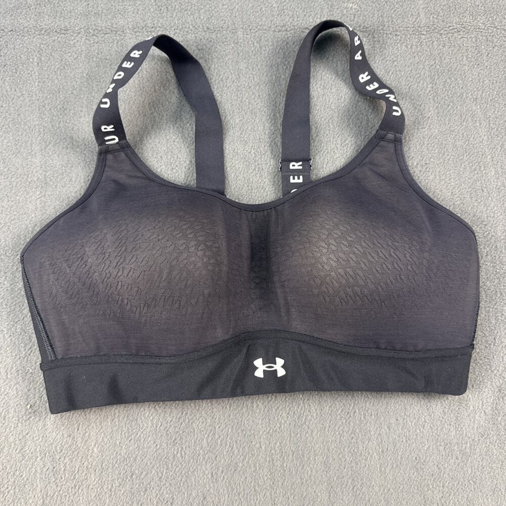 Under Armour Infinity Mid Bra Size Large Black